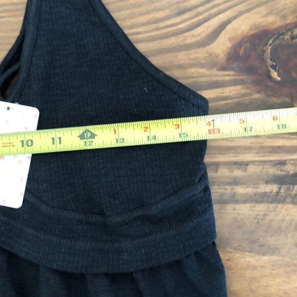 NWT Free People Zinia V-Neck Babydoll Tank Top - S - Picture 9 of 10